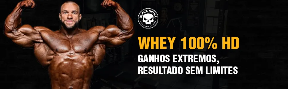 Whey Protein 100% HD Black Skull é bom? Analisamos tudo e vamos te contar a verdade! 10 Whey Protein 100% HD Black Skull é bom?