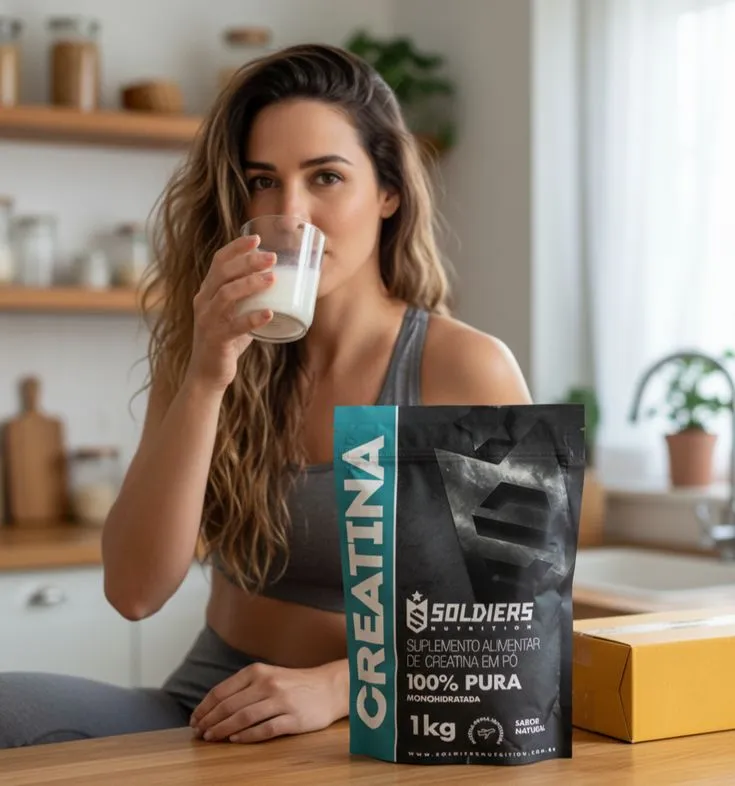 Creatina Soldiers é boa? Review completo, análise de pureza e custo-benefício 2026 6 Creatina Soldiers potencializa energia e força para treinos intensos