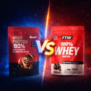 Whey Growth vs FTW: Qual vale mais a pena em 2026?
