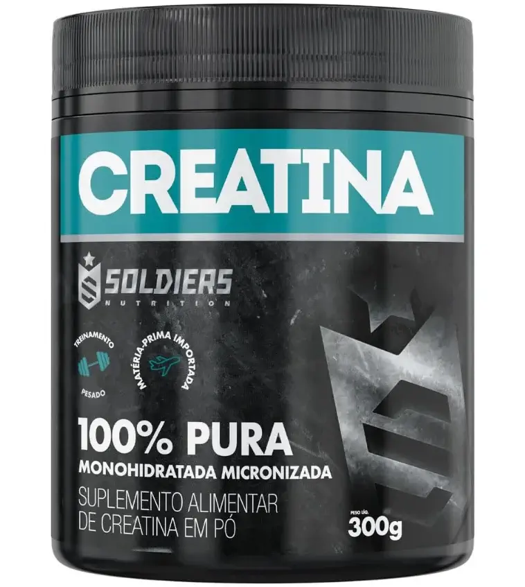 Creatina Soldiers é boa? Review completo, análise de pureza e custo-benefício 2026 9 creatina soldiers 300g
