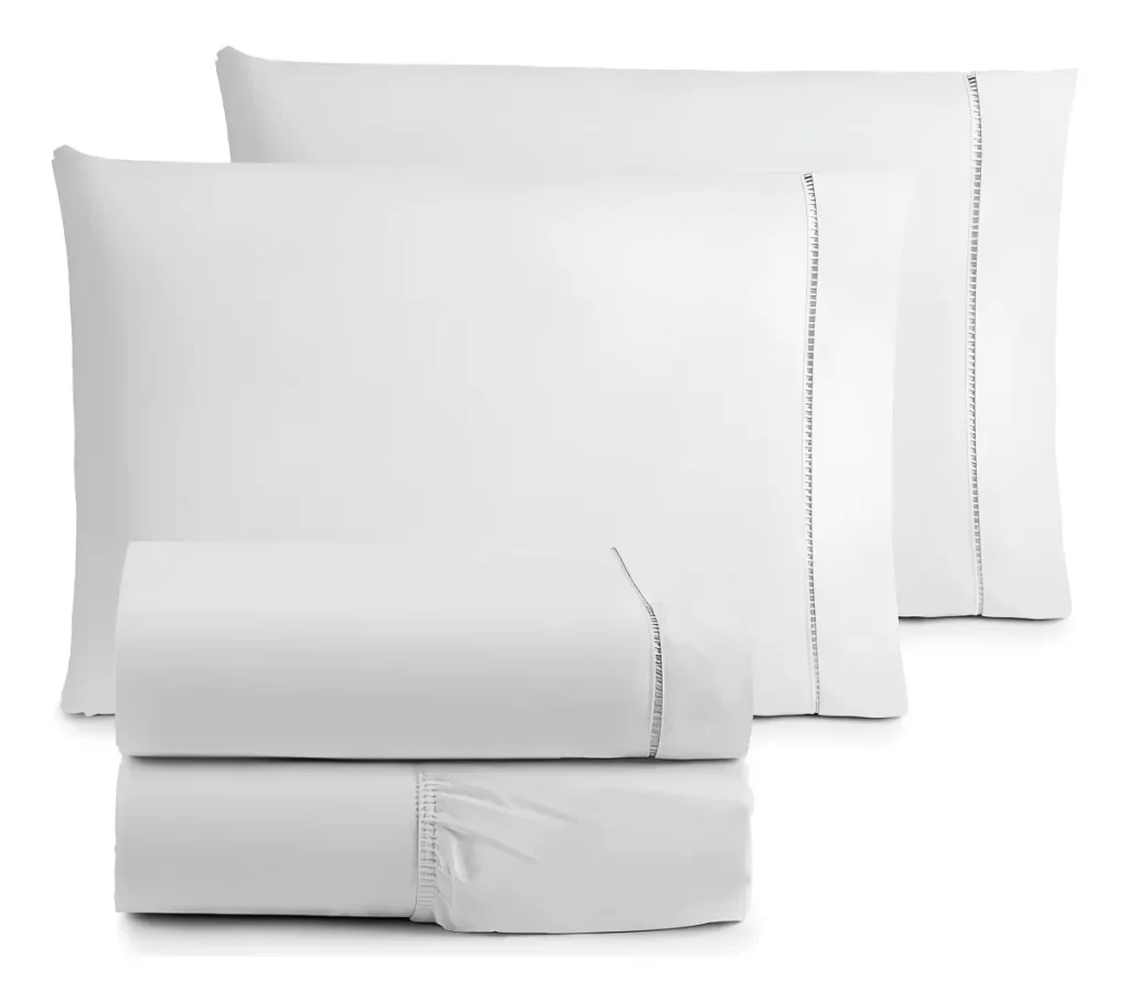 Jogo de Cama Queen Vilma Enxovais Algodão 400 Fios 4 Peças