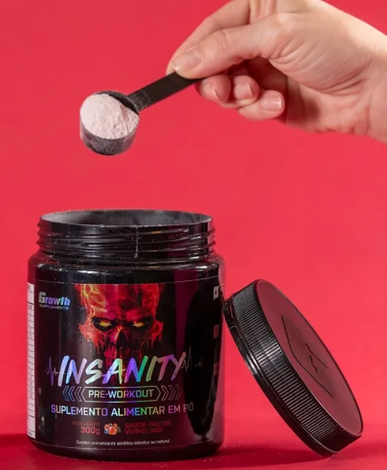 Pre Treino Insanity é bom? Vale a pena em 2026? Análise completa! 2 pre treino insanity growth