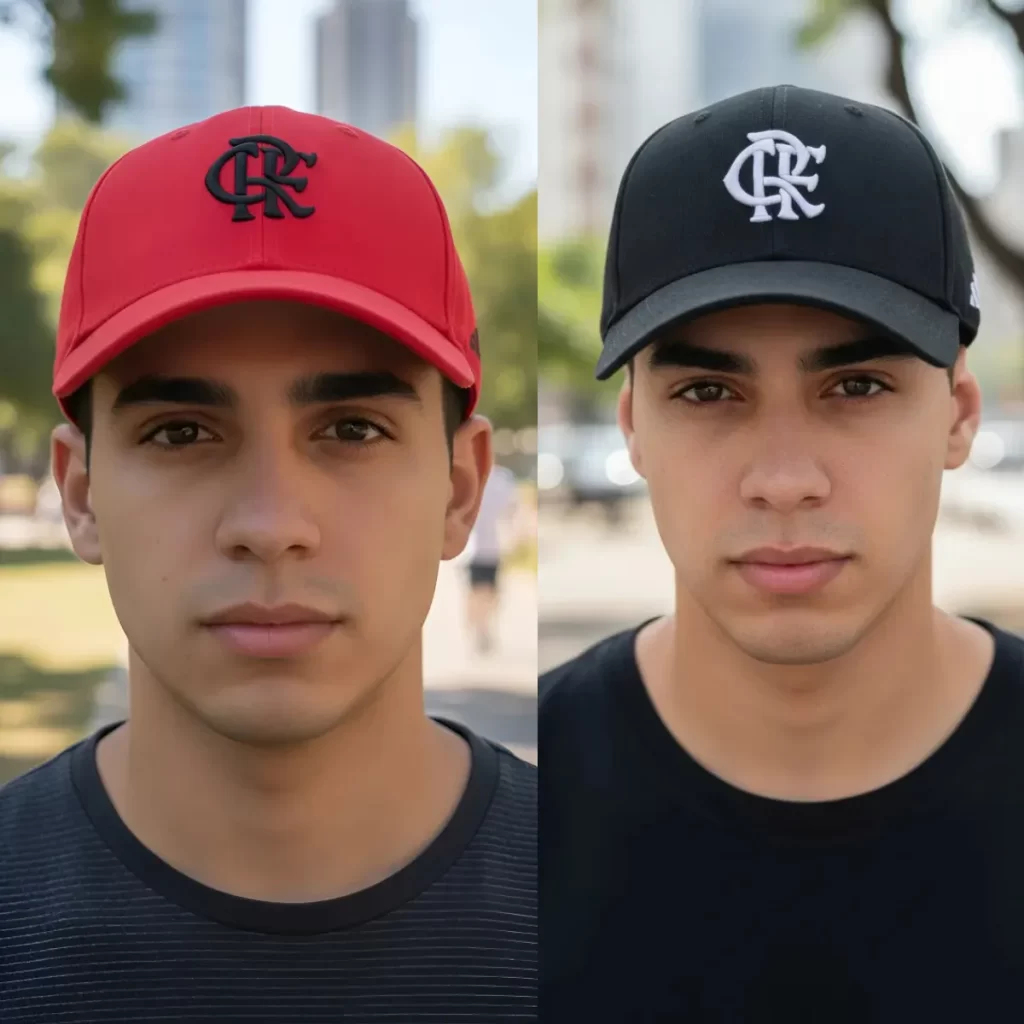 Kit 2 Bonés Do Flamengo